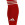 Medias sin pie adidas Team 18 - Medias de fútbol adidas Team 18 sin pie - Rojo - frontal