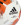 Balón adidas Team Replique talla 5 - Balón de fútbol adidas Team Top Replique talla 5 - blanco y naranja - detalle