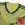 Camiseta adidas 1a Colombia 2019 - Camiseta primera equipación selección colombiana Copa America 2019 - amarilla - detalle cuello