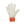 Nike Match - Guantes de portero Nike corte flat - blancos y naranjas - trasera