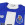 Camiseta New Balance Porto 2019 2020 - Camiseta primera equipación New Balance Porto 2019 2020 - azul y blanca - detalle cuello