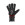 Rinat Egotiko Quantum Pro - Guantes de portero profesionales Rinat corte Negative-Roll - negros y rojos - trasera