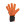 Rinat The Boss Alpha - Guantes de portero infantiles Rinat corte negativo - naranjas - trasera