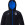 Chaquetón Joma Sampdoria 2019 2020 - Chaquetón de fútbol Joma Sampdoria 2019 2020 - negro y azul - frontal