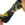 G-Form Youth Pro-S Compact - Espinilleras de fútbol infantiles G-Form con mallas de sujeción - negras y amarillas - detalle