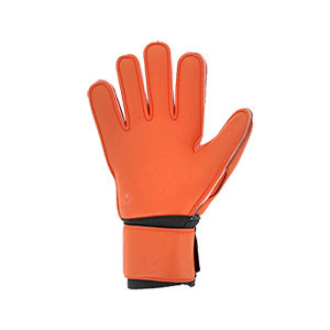 Uhlsport Aerored Supersoft - Guantes de portero Uhlsport corte clásico - rojos y grises - trasera