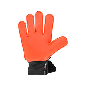 Uhlsport Aerored Starter Soft - Guantes de portero Uhlsport corte clásico - naranjas y azul marino - trasera