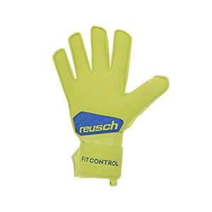 Reusch Fit Control S1 - Guantes de portero Reusch corte Expanse Cut - amarillos flúor - trasera