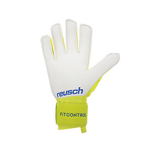 Reusch Fit Control SG - Guantes de portero Reusch corte Expanse Cut - amarillos flúor - trasera