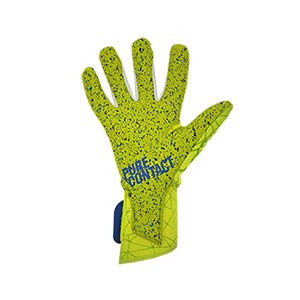 Reusch Pure Contact G3 Fusion - Guantes de portero Reusch corte Evolution Negative Cut - amarillos flúor - trasera