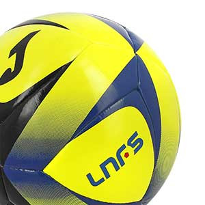 Balón Joma LNFS 2019 2020 talla mini - Balón de fútbol sala Joma Liga Nacional de Fútbol Sala 2019 2020 talla mini - amarillo flúor - detalle