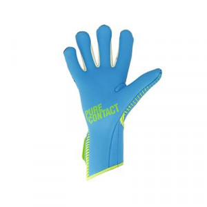 Reusch Pure Contact 3 AX2 - Guantes de portero profesionales para agua Reusch corte Evolution Negative Cut - azul celeste y verde - trasera