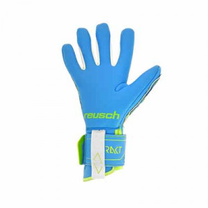 Reusch Attrakt Pro AX2 Evolution NC Guardian - Guantes de portero Reusch con palma de agua - azul celeste - trasera