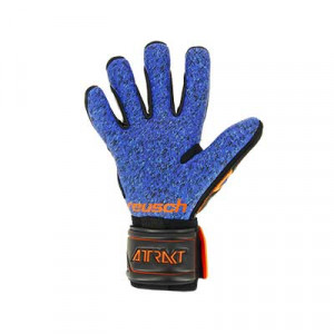 Reusch Attrakt G3 Fusion Evolution NC Guardian - Guantes de portero Reusch corte Negative Cut - negros y azules - trasera