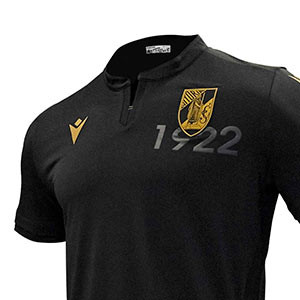 Camiseta Macron Vitoria Guimaraes 2a 2019 2020 - Camiseta Macron segunda equipación Vitoria Guimaraes 2019 2020 - negra - frontal