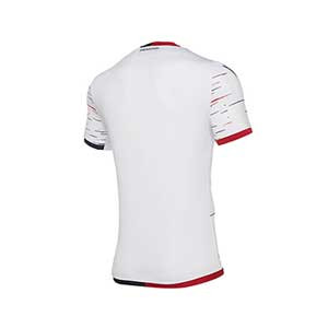 Camiseta Macron Cagliari 2a 2019 2020 - Camiseta Macron segunda equipación Cagliari 2019 2020 - blanca - trasera