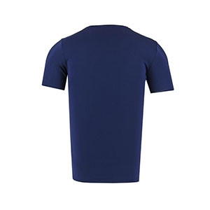 Camiseta entreno Nike Dry Football - Camiseta manga corta de entrenamiento Nike - azul marino - trasera