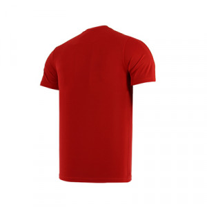 Camiseta entreno Nike Dry Football - Camiseta manga corta de entrenamiento Nike - roja - trasera