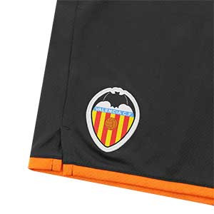 Short Puma Valencia 2019 2020 - Pantalón corto Puma primera equipación Valencia 2019 2020 - negro - detalle