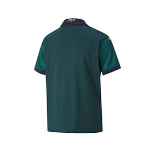 Camiseta Puma 3a Italia niño 2019 2020 - Camiseta infantil Puma 3a equipación Italia 2019 2020 - verde oscuro - trasera