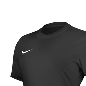 Camiseta Nike Park VI mujer  - Negro - detalle