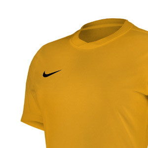 Camiseta Nike Park VI mujer  - Dorado - detalle 