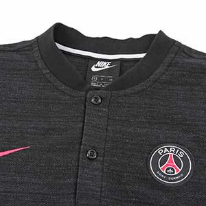 Polo Nike PSG GSP - Polo Nike PSG 2018 - 2019 - negro - detalle cuello