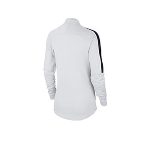 Chaqueta chándal Nike mujer Dry Academy 18 - Chaqueta de chándal de mujer Nike Dry Academy - blanca - trasera