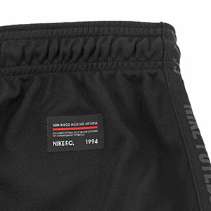 Pantalón largo Nike FC chándal - Pantalón largo de chándal Nike FC - negro - detalle cintura