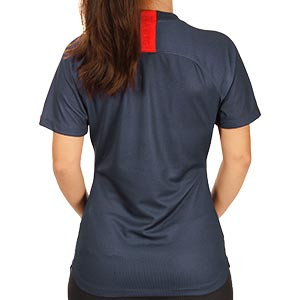 Camiseta Nike PSG Stadium mujer 2019 2020 - Camiseta mujer Nike primera equipación PSG 2019 2020 - azul marino - trasera