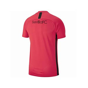 Camiseta Nike Sevilla entreno 2019 2020 - Camiseta de manga corta de entrenamiento Nike Sevilla 2019 2020 - roja - Trasera