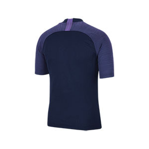 Camiseta Nike Tottenham entreno 19 2020 Breathe Strike - Camiseta de manga corta de entrenamiento del Tottenham 2019 2020 - azul marino - trasera