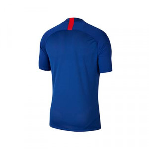 Camiseta Nike Atlético entreno 2019 2020 Strike - Camiseta entrenamiento Nike del Atlético de Madrid 2019 2020 - azul - trasera