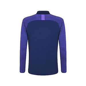 Sudadera Nike Tottenham entreno 19 2020 Dry Strike - Sudadera de entrenamiento del Tottenham 2019 2020 - azul marino - trasera