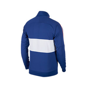 Chaqueta Nike I96 Chelsea chándal 2019 2020 - Chaqueta de chándal del himno Nike Chelsea 2019 2020 - azul y blanca - trasera