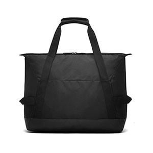 Bolsa de deporte con zapatillero Nike Academy - Bolsa de entrenamiento Nike (48 x 30 x 38) cm - negra - trasera