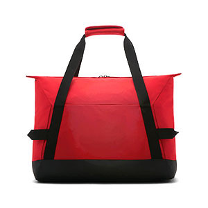 Bolsa de deporte con zapatillero Nike Academy - Bolsa de entrenamiento Nike (48 x 30 x 38) cm - roja - trasera