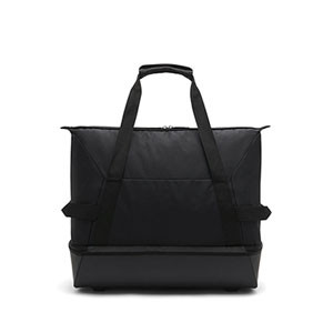 Bolsa de deporte con zapatillero Nike Academy - Bolsa de entrenamiento Nike (51 x 33 x 41) cm - negra - trasera