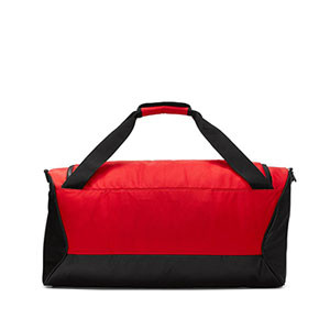 Bolsa de deporte con zapatillero Nike Brasilisa - Bolsa de entrenamiento Nike (61 x 28 x 33) cm - roja - trasera