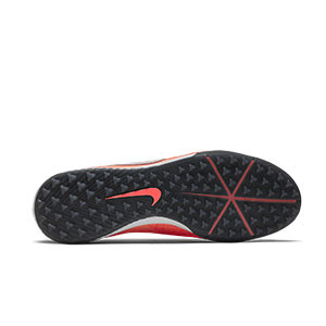 Nike Phantom Zoom Venom Pro TF - Zapatillas multitaco Nike Football suela turf - naranjas - suela