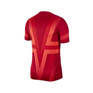 Camiseta Nike Atlético pre-match UCL 19 2020 - Camiseta pre partido Nike Atlético Champions League 2019 2020 - roja - trasera