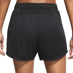 Short Nike mujer Dry academy Pro - Pantalón corto de mujer Nike para entrenamiento de fútbol - negro - trasera