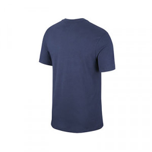 Camiseta Nike Barcelona Ignite - Camiseta de algodón Nike del FC Barcelona 2019 2020 - azul marino - trasera