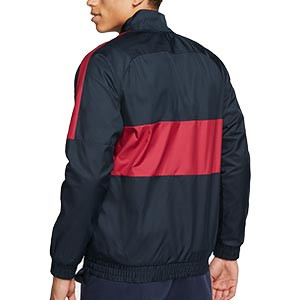 Chaqueta chándal Nike Barcelona 2019 2020 - Chaqueta chándal Nike FC Barcelona 2019 2020 - gris oscuro - trasera