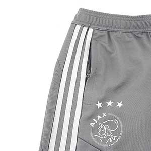 Pantalón adidas Ajax niño entreno 2019 2020 - Pantalón largo entrenamiento adidas Ajax 2019 2020 - gris - detalle cintura