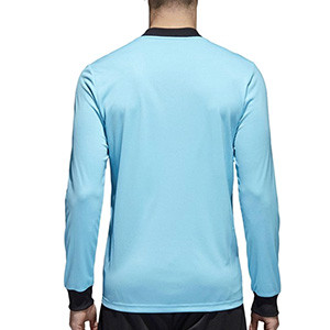 Camiseta adidas Referee 18 - Camiseta de manga larga adidas de árbitro - azul celeste - trasera