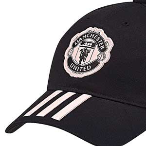 Gorra adidas Man United 3S - Gorra adidas Manchester United 2018 - 2019 - negra - detalle