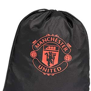 Gymsack adidas Man United - Gymsack adidas Manchester United 2018 - 2019 - negro - detalle