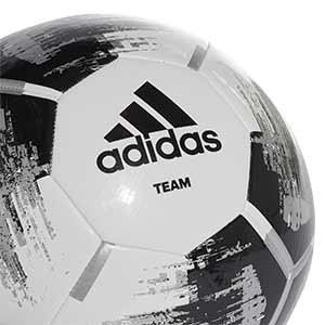 Balón adidas Team Glider talla 4 - Balón de fútbol adidas Team Glider talla 4 - blanco y negro - detalle