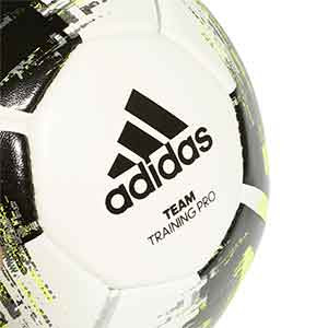 Balón adidas Team Training Pro talla 5 - Balón de fútbol adidas Team Top Training talla 5 - blanco y negro - detalle